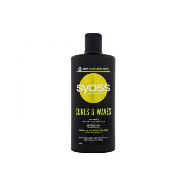 Syoss Professional Performance Curls & Waves   440Ml    Per Donna (Shampoo)