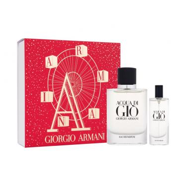Giorgio Armani Acqua Di Gio  75Ml Edp 75 Ml + Edp 15 Ml Per Uomo  Eau De Parfum(Eau De Parfum)  