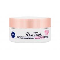 Nivea Rose Touch Anti-Wrinkle Day Cream  50Ml    Per Donna (Crema Da Giorno)