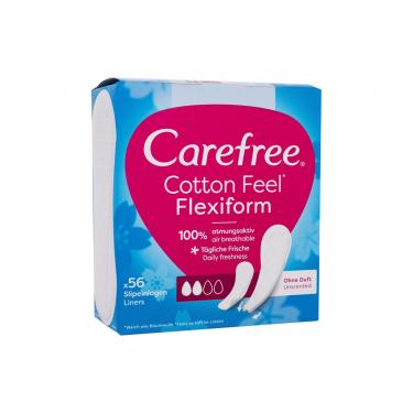 Carefree Cotton Feel 56Pc Per Donna (Pantyliner) Flexiform Carefree Cotton Feel 56Pc Per Donna (Pantyliner) Flexiform