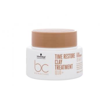 Schwarzkopf Professional Bc Bonacure Q10+ Time Restore Clay Treatment  200Ml    Per Donna (Maschera Per Capelli)