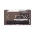 Catrice Brow Powder Set  4G 020 Ash Brown  Waterproof Per Donna (Set E Palette Per Sopracciglia)