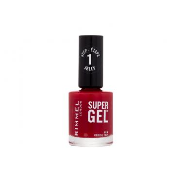 Rimmel London Super Gel 12Ml Step1 (Nail Polish) Per Donna 016 Cerise Pop Rimmel London Super Gel 12Ml Step1 (Nail Polish) Per Donna 016 Cerise Pop