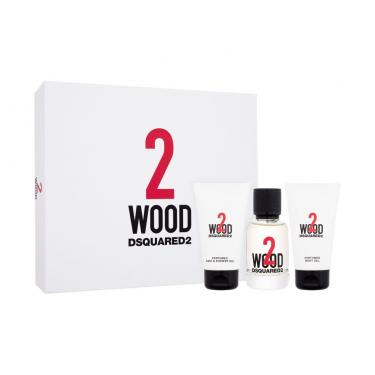 Dsquared2 2 Wood  50Ml Edt 50 Ml + Shower Gel 50 Ml + Body Gel 50 Ml Unisex  Body Gel(Eau De Toilette)  