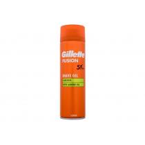 Gillette Fusion Sensitive Shave Gel 200Ml  Per Uomo  (Shaving Gel)  