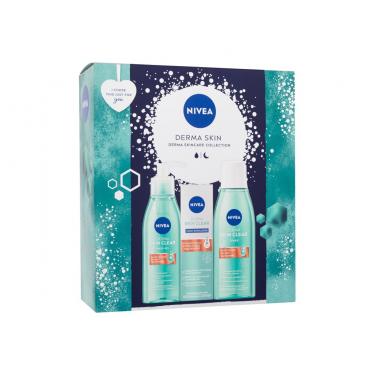 Nivea Derma Skin Clear   Derma Skin Clear Night Exfoliator 40 Ml + Derma Skin Clear Wash Gel 150 Ml + Derma Skin Clear Toner 200 Ml Facial Lotion And Spray 1510000101 40Ml W (Peeling)