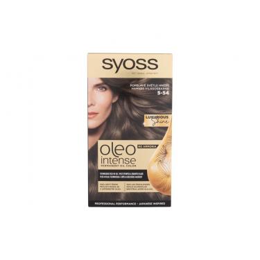 Syoss Oleo Intense Permanent Oil Color 50Ml  Per Donna  (Hair Color)  5-54 Ash Light Brown
