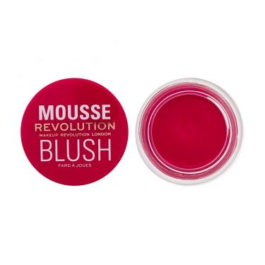 Makeup Revolution London Mousse Blush 6G  Per Donna  (Blush)  Juicy Fuchsia Pink