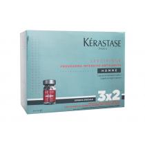 Kerastase Specifique Cure Anti-Chute Intensive Homme Set 10X6Ml Specifique Intense Anti-Thinning Care 30 X 6 Ml + Shampoo Genesis Homme Daily Fortifying Purifying 10 Ml + Shampoo Genesis Homme Thickness Boosting Shampoo System 10 Ml Per Uomo  (Hair Serum)