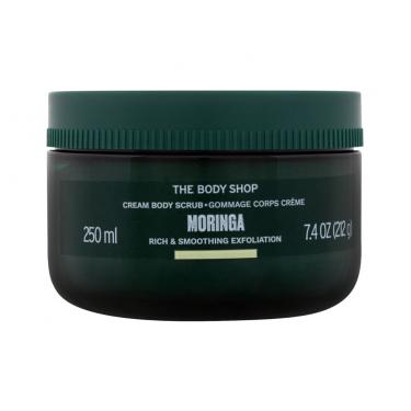 The Body Shop Moringa Exfoliating Cream Body Scrub  250Ml    Per Donna (Peeling Per Il Corpo)