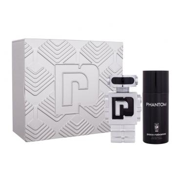 Paco Rabanne Phantom  100Ml Edt 100 Ml + Deodorant 150 Ml Per Uomo  Deodorant(Eau De Toilette)  
