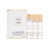 Chanel Coco Mademoiselle Intense  3X7Ml  Refill  Per Donna (Eau De Parfum)