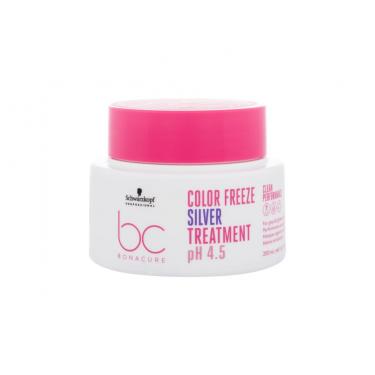 Schwarzkopf Professional Bc Bonacure Ph 4.5 Color Freeze Silver  200Ml    Per Donna (Maschera Per Capelli)