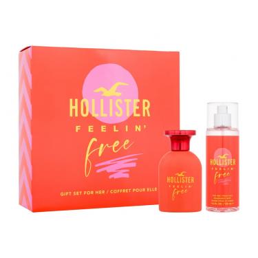 Hollister Feelin'   Edp 50 Ml + Body Mist 125 Ml Body Spray 2O10000101 50Ml W (Eau De Parfum) Free