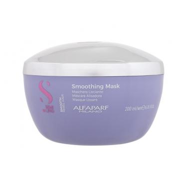 Alfaparf Milano Semi Di Lino Smooth Smoothing Mask 200Ml  Per Donna  (Hair Mask)  