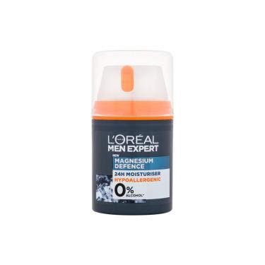 L'Oréal Paris Men Expert Magnesium Defence  50Ml   24H Per Uomo (Crema Da Giorno)