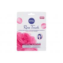 Nivea Rose Touch Hydrating Sheet Mask  1Pc    Per Donna (Mascherina)