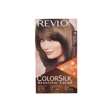 Revlon Colorsilk Beautiful Color  59,1Ml 50 Light Ash Brown   Per Donna (Tinta Per Capelli)