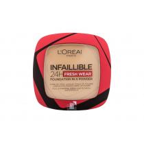 L'Oréal Paris Infaillible 24H Fresh Wear Foundation In A Powder  9G 120 Vanilla   Per Donna (Makeup)