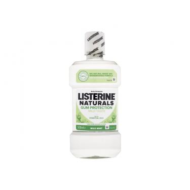 Listerine Naturals Gum Protection Mild Taste Mouthwash  500Ml    Unisex (Collutorio)