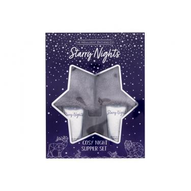 The Indulgent Bathing Co. Starry Nights Cosy Night Slipper Set 100Ml Lavender And Lime Flower Body Lotion 100 Ml + Lavender And Lime Flower Shower Cream 100 Ml + Luxury Fluffy Slippers M/L 1 Pair Per Donna  Extra(Body Lotion)  