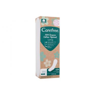 Carefree Organic Cotton 24Pc Per Donna (Pantyliner) Long Carefree Organic Cotton 24Pc Per Donna (Pantyliner) Long