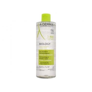 A-Derma Biology Dermatological Micellar Water Hydra-Cleansing 400Ml  Per Donna  (Micellar Water)  