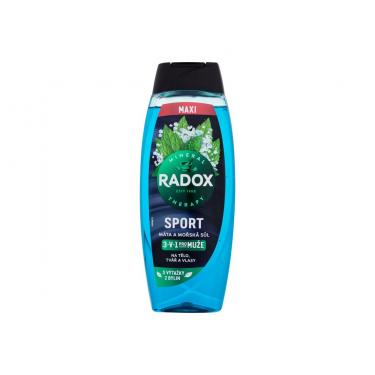 Radox Sport Mint And Sea Salt 3-In-1 Shower Gel 450Ml  Per Uomo  (Shower Gel)  