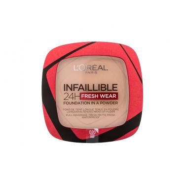 L'Oréal Paris Infaillible 24H Fresh Wear Foundation In A Powder  9G 020 Ivory   Per Donna (Makeup)