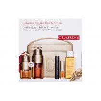 Clarins Double Serum   Double Serum Complete Age Control Concentrate 30 Ml + Double Serum Eye 20 Ml + Wonder Perfect Mascara 4D 3 Ml 01 Perfect Black + Lip Comfort Oil 1,4 Ml 01 Honey + Total Cleansing Oil 50 Ml + Eco-Friendly Cosmetic Bag Lip Oil 1680000