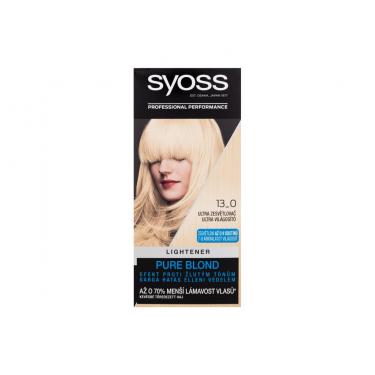 Syoss Permanent Coloration Lightener 50Ml  Per Donna  (Hair Color)  13-0 Ultra Lightener