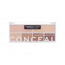 Revolution Relove Conceal Me Concealer & Contour Palette  11,2G Light   Per Donna (Correttore)