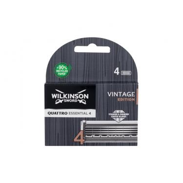 Wilkinson Sword Quattro Essential 4 Vintage Edition 1Balení  Per Uomo  (Replacement Blade)  