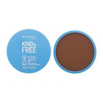 Rimmel London Kind & Free Healthy Look Pressed Powder 10G  Per Donna  (Powder)  050 Deep