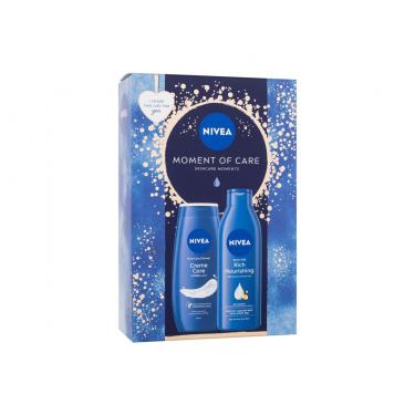 Nivea Moment Of Care   Shower Creme Care Gel 250 Ml + Body Lotion Rich Nourishing 250 Ml Body Lotion 1D00000101 250Ml W (Shower Gel)