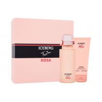 Iceberg Twice Rosa Edt 125 Ml + Body Lotion 100 Ml 125Ml    Per Donna (Eau De Toilette)