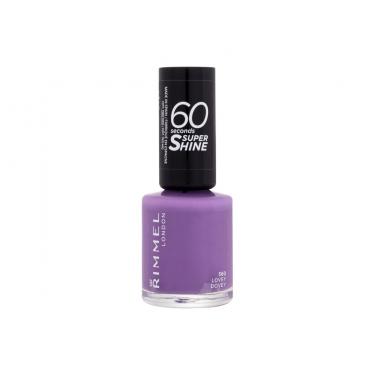 Rimmel London 60 Seconds Super Shine 8Ml  Per Donna  (Nail Polish)  560 Lovey Dovey