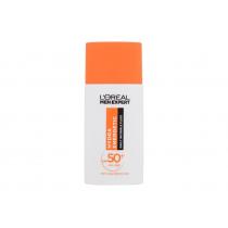 L'Oréal Paris Men Expert Hydra Energetic 50Ml Invisible Anti-Uv Fluid  Spf50+ (Face Sun Care) Per Uomo  