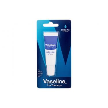 Vaseline Lip Therapy Original Lip Balm Tube 10G  Per Donna  (Lip Balm)  
