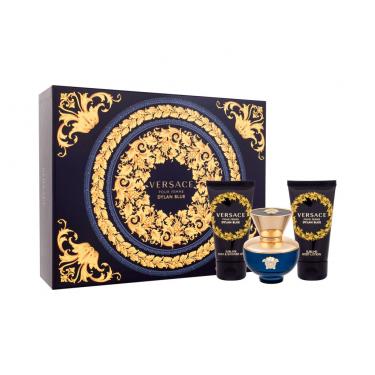 Versace Pour Femme Dylan Blue 50Ml Edp 50 Ml + Body Lotion 50 Ml + Shower Gel 50 Ml Per Donna  Body Lotion(Eau De Parfum)  