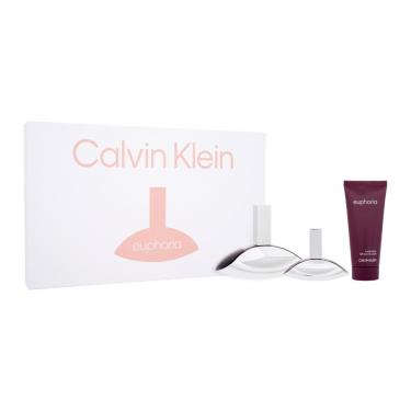 Calvin Klein Euphoria  100Ml Edp 100 Ml + Body Lotion 100 Ml + Edp 30 Ml Per Donna  Body Lotion(Eau De Parfum)  