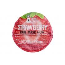 Bear Fruits Strawberry Hair Mask + Cap 20Ml  Per Donna  (Hair Mask)  