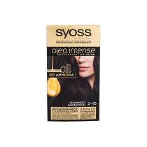 Syoss Oleo Intense Permanent Oil Color 50Ml  Per Donna  (Hair Color)  2-10 Black Brown