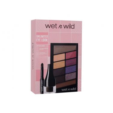 Wet N Wild Unlimited Eye Look   Color Icon 10 Panshadow Palette 10 G V.I. Purple + Ultimate Brow Pomade 2,5 G Brunette Eyebrow Gel And Eyebrow Pomade 4220000101 10G W (Eye Shadow)