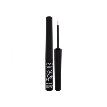 Nyx Professional Makeup Epic 3,5Ml Wear Waterproof (Eye Line) Per Donna 07 Red Nyx Professional Makeup Epic 3,5Ml Wear Waterproof (Eye Line) Per Donna 07 Red