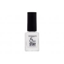 Dermacol 5 Day Stay  11Ml  Per Donna  (Nail Polish)  56 Arctic White