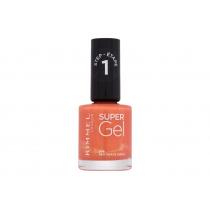 Rimmel London Super Gel Step1 12Ml  Per Donna  (Nail Polish)  096 Heatwave Away