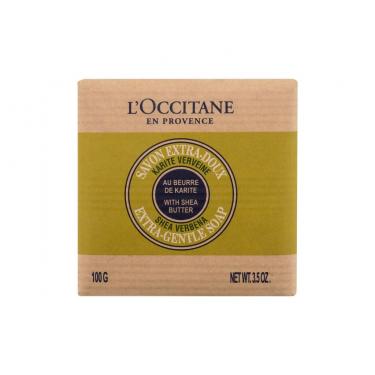 Loccitane Shea Butter Verbena Extra-Gentle Soap 100G  Per Donna  (Bar Soap)  