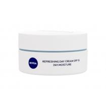 Nivea Refreshing Day Cream 50Ml  Per Donna  (Day Cream) SPF15 