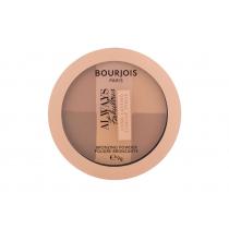 Bourjois Paris Always Fabulous Bronzing Powder  9G 001 Medium   Per Donna (Bronzer)